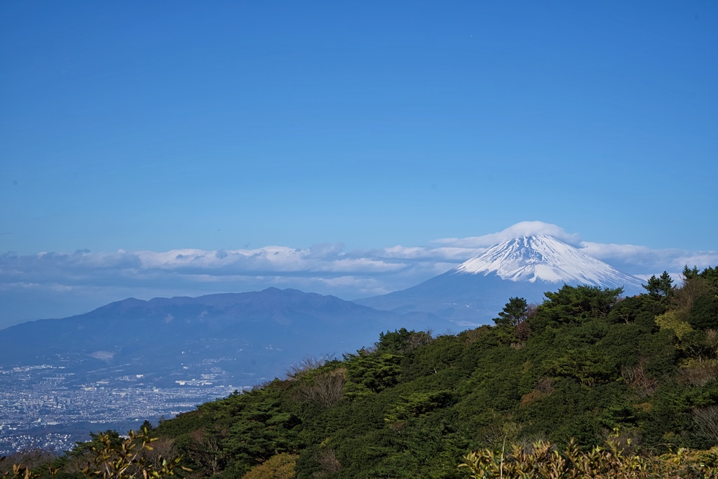伊豆スカイラインからの富士山