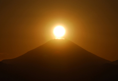 高尾山からの富士