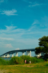 晩夏の思い出　琵琶湖大橋