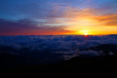 雲海の日の出