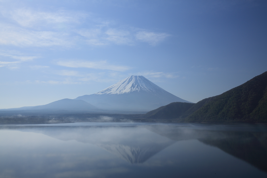朝靄の余韻の中で