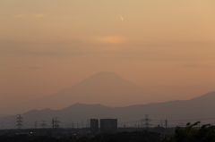 夕暮れの彩り