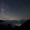 天の河、雲の海
