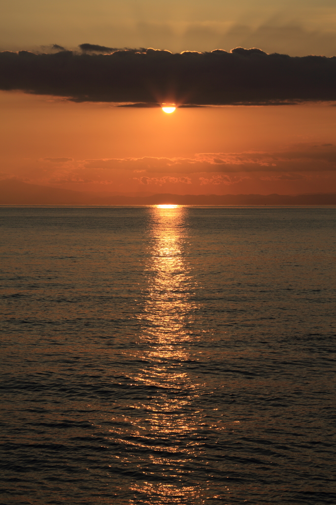 夕暮れ