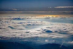 輝く雲海