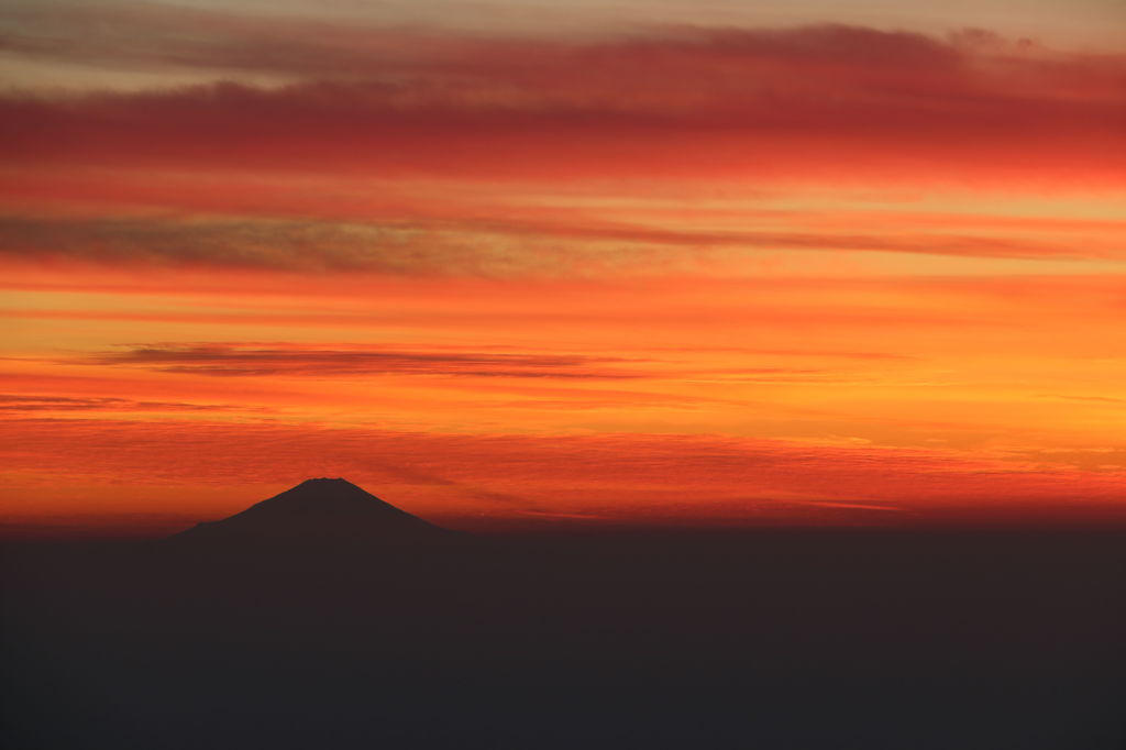 遠き富士山