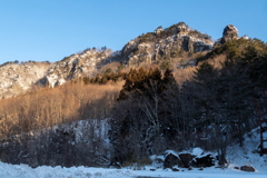 初の雪山へ　