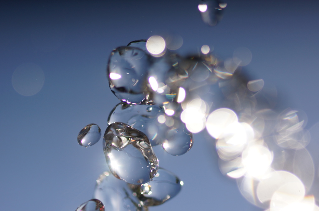 aggregate of the water