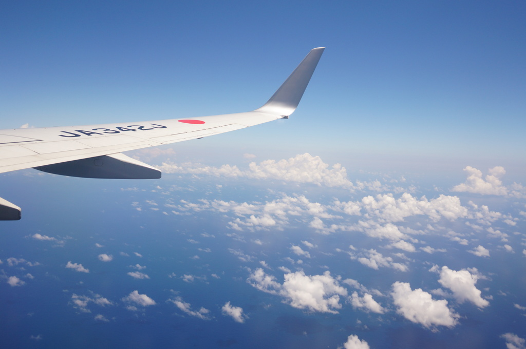 青い空