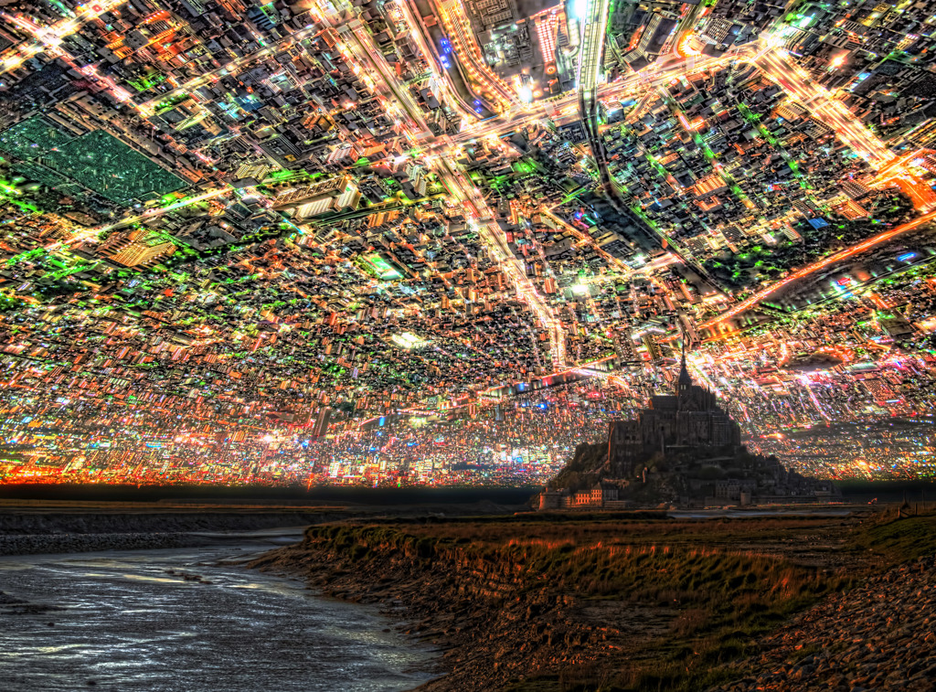 反面状のクラスタ　Geographical features of heaven