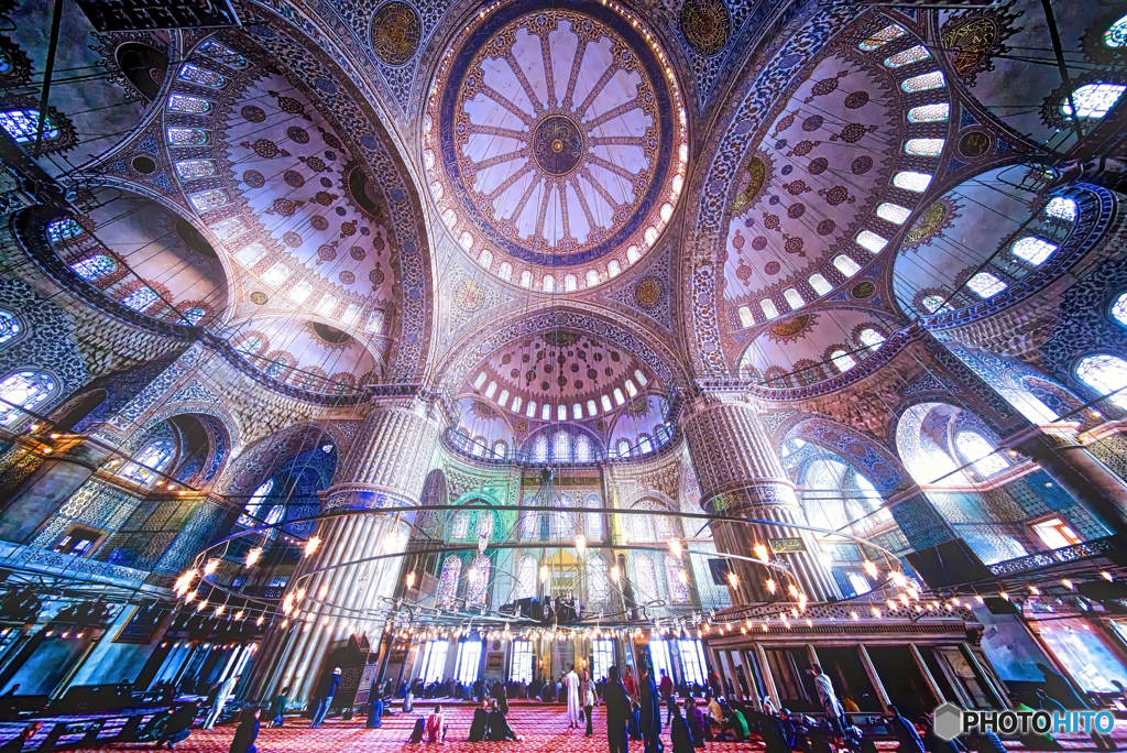 永遠の青きブルー イスタンブール スルタンアフメト・モスク