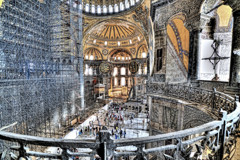 アヤソフィア：イスタンブール 「神の聖なる叡智の神殿」