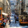 人の交わる地と街 リスボン／市街地の風景