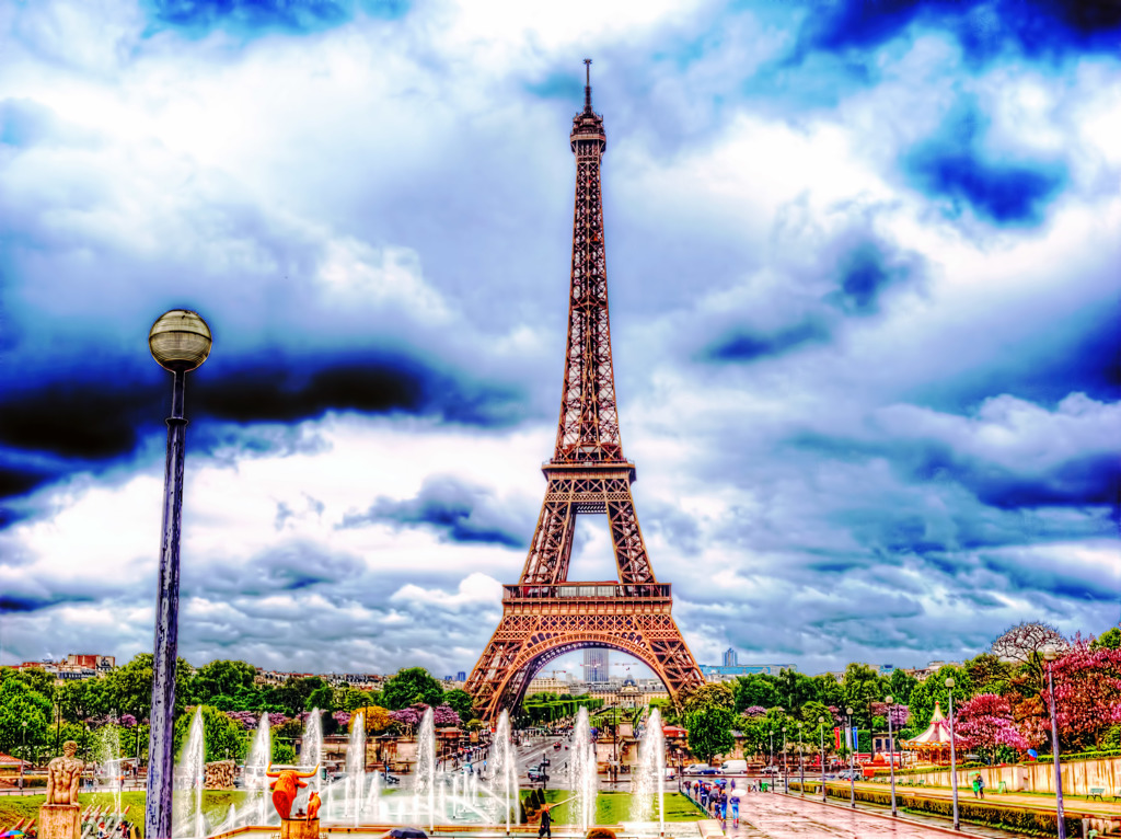 蒼雨の塔  - Eiffel Tower of Blue rain