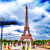蒼雨の塔  - Eiffel Tower of Blue rain