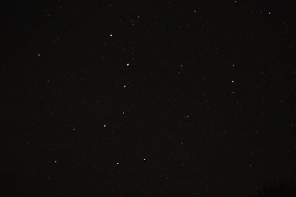 兵庫県佐用町からの北斗七星