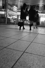 下校中