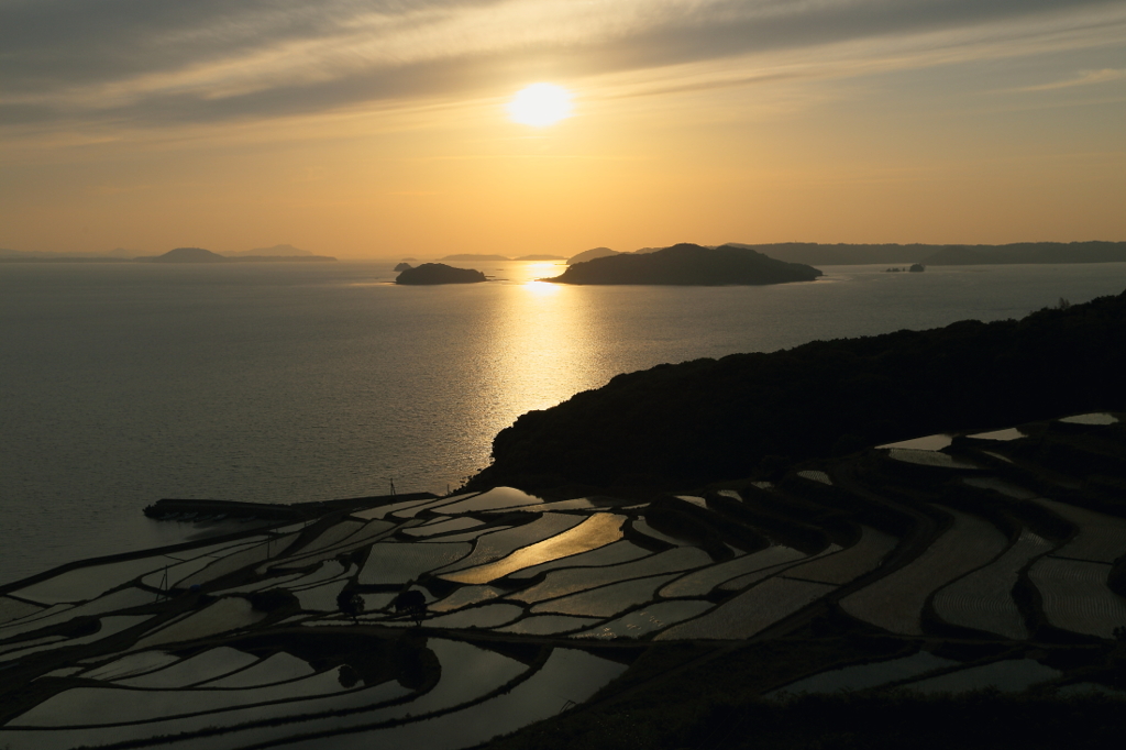 初夏の夕暮