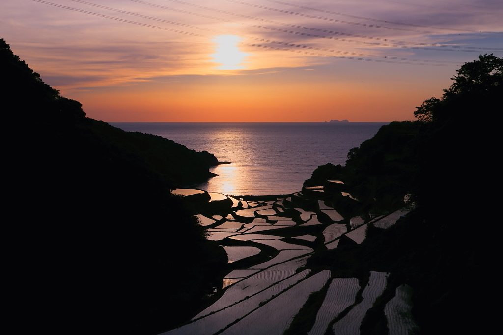 08夕暮れの浜野浦