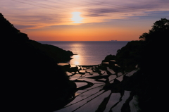08夕暮れの浜野浦