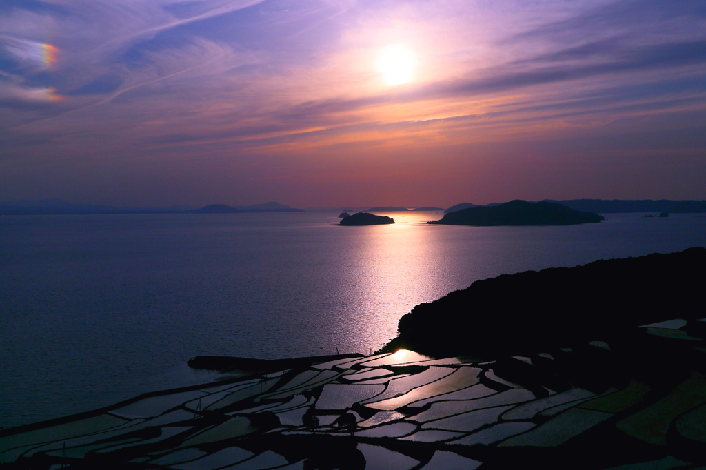 人の恋しき首夏の夕景