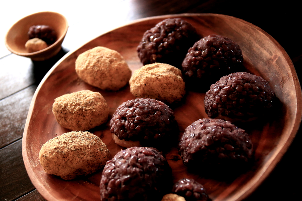 おはぎ　胡麻きなこ＆自家製あんころ