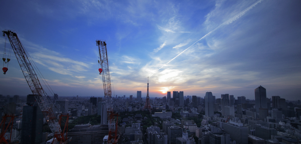 Tokyo sunset