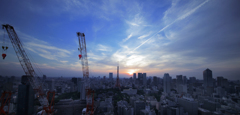 Tokyo sunset
