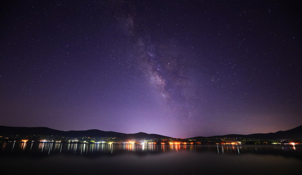 サソリと蛇遣い座の天の川