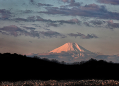 さいたま市〜朝焼け富士山！