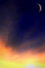 fire burn & mooooon