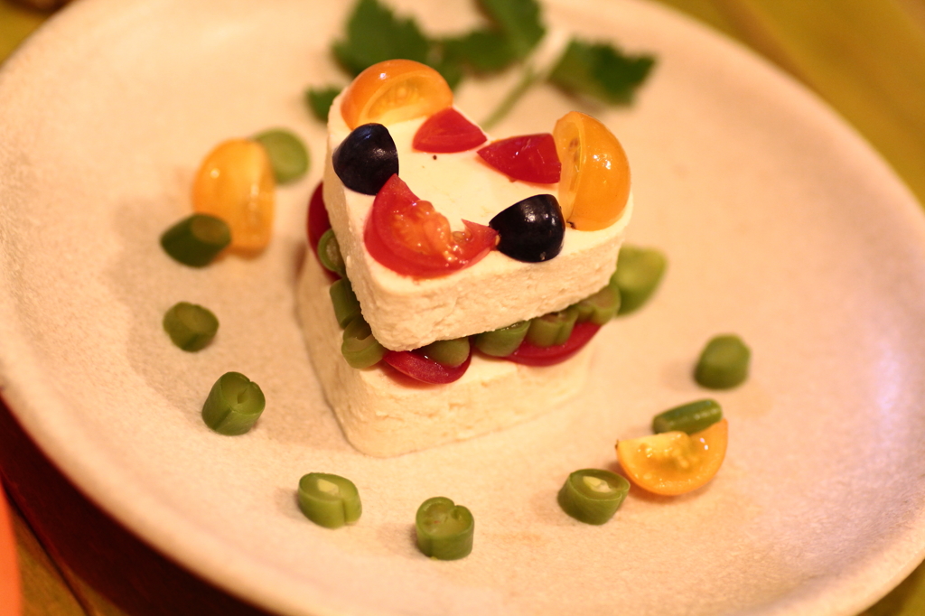 ヘルシー豆腐ケーキ