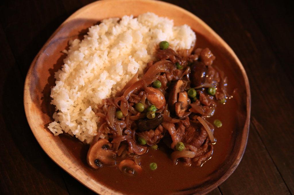 ワインたっぷりの～ハヤシライス