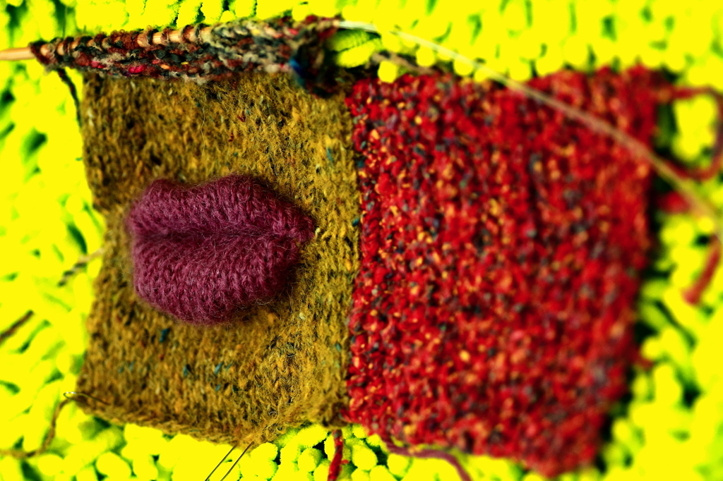 オリジナルニットアート