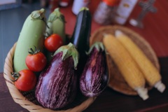 夏野菜盛り