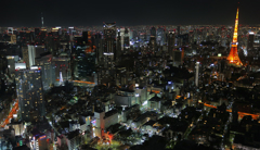 東京上空