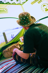 モダンアミューズメントパークにて