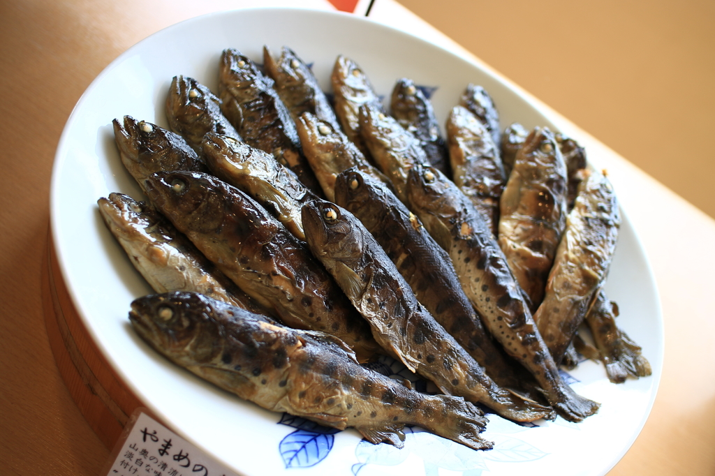 旨！ヤマメの煮つけ