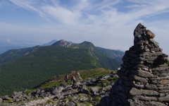 ケルンと東天狗・西天狗岳