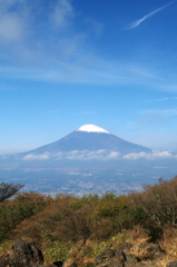 金時山から望む富士山