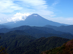 富士山と山中湖