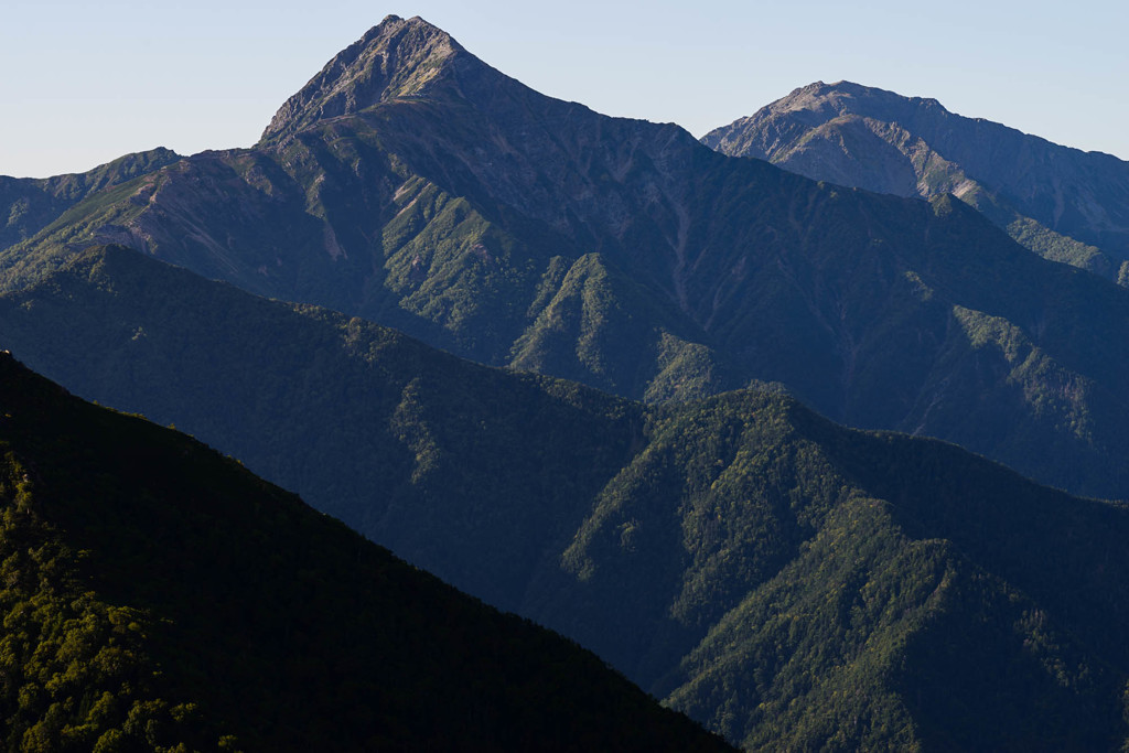 高き峰々