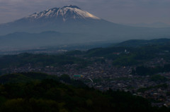 朝の光
