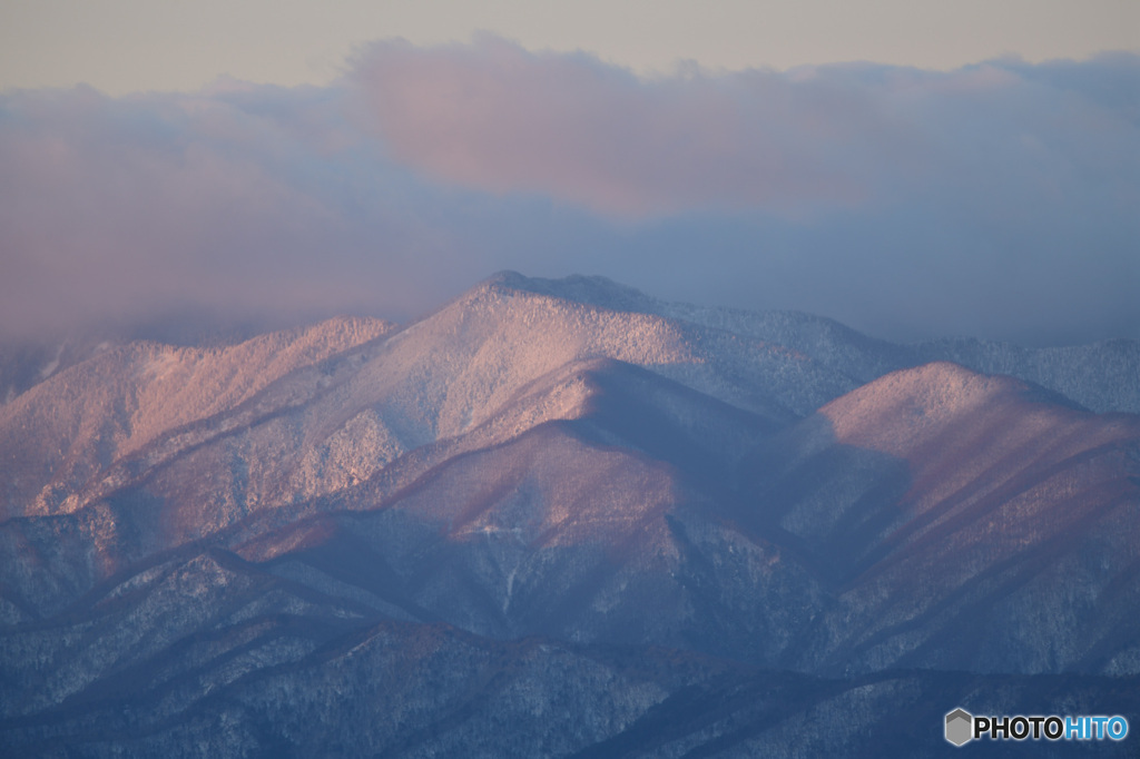 雪山遠望