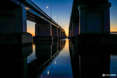 Bridge at the daybreak