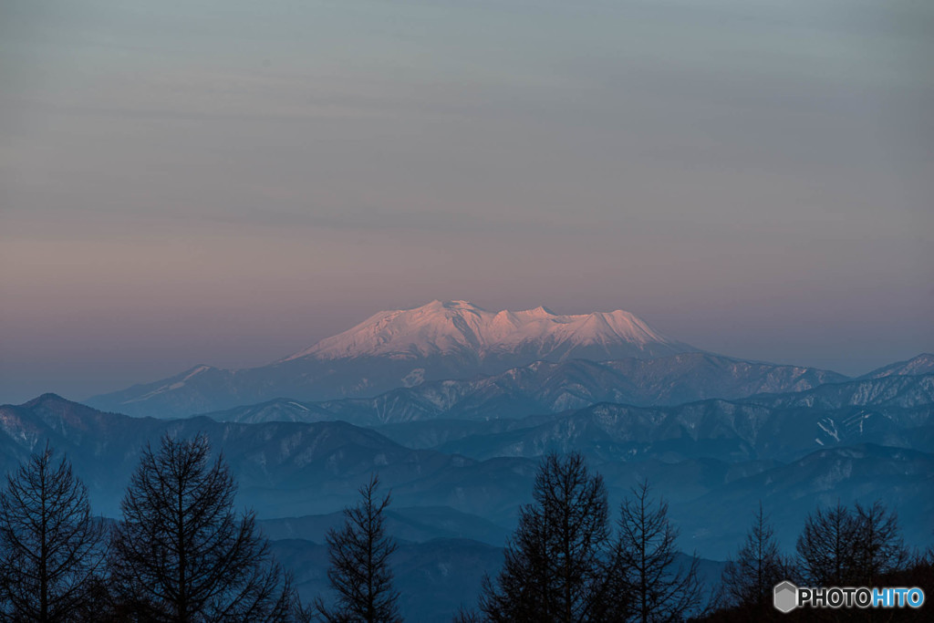 御嶽山　遠望