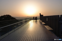 夕暮れ