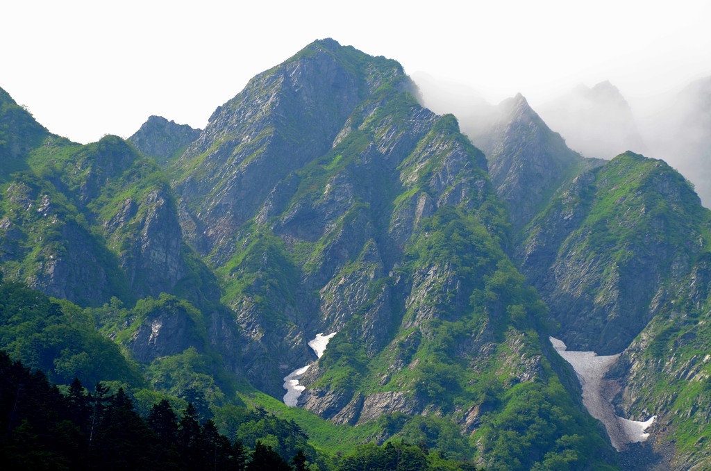 西穂　雄姿