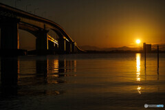  The Bridge at sunrise