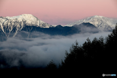 雪山遠望